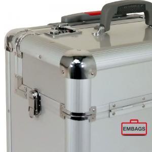 Alu Pilotenkoffer Pilotcase Trolley 04400 Detail - Alukoffer Onlineshop Embags