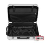 Alu-Boardcase silber offen Art. Nr. 0458
