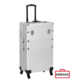 Aluminiumkoffer Etagenkoffer Profi Set silber - NEUES DESIGN Art. 6090