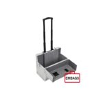 Pilotcase Trolley Pilotenkoffer aus Alu, glatt Art. 0440S – Bild 3